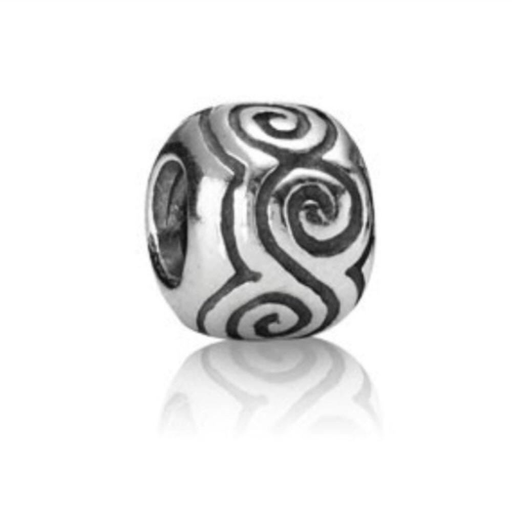 Pandora Swirl Sterling Silver Charm